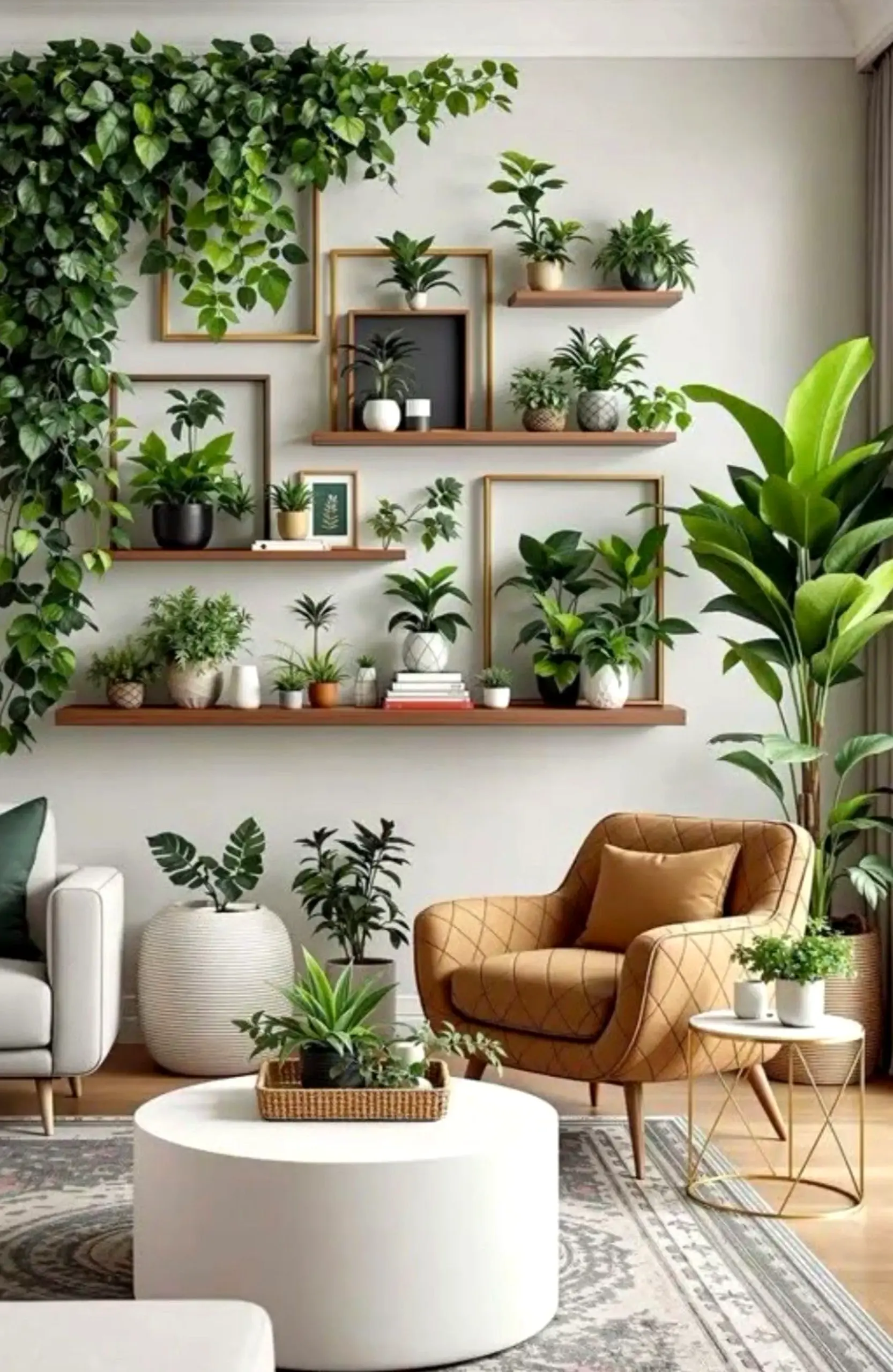 Subtle patio corner adds a clear layer of movement, helping the outdoor space feel settled and welcoming.