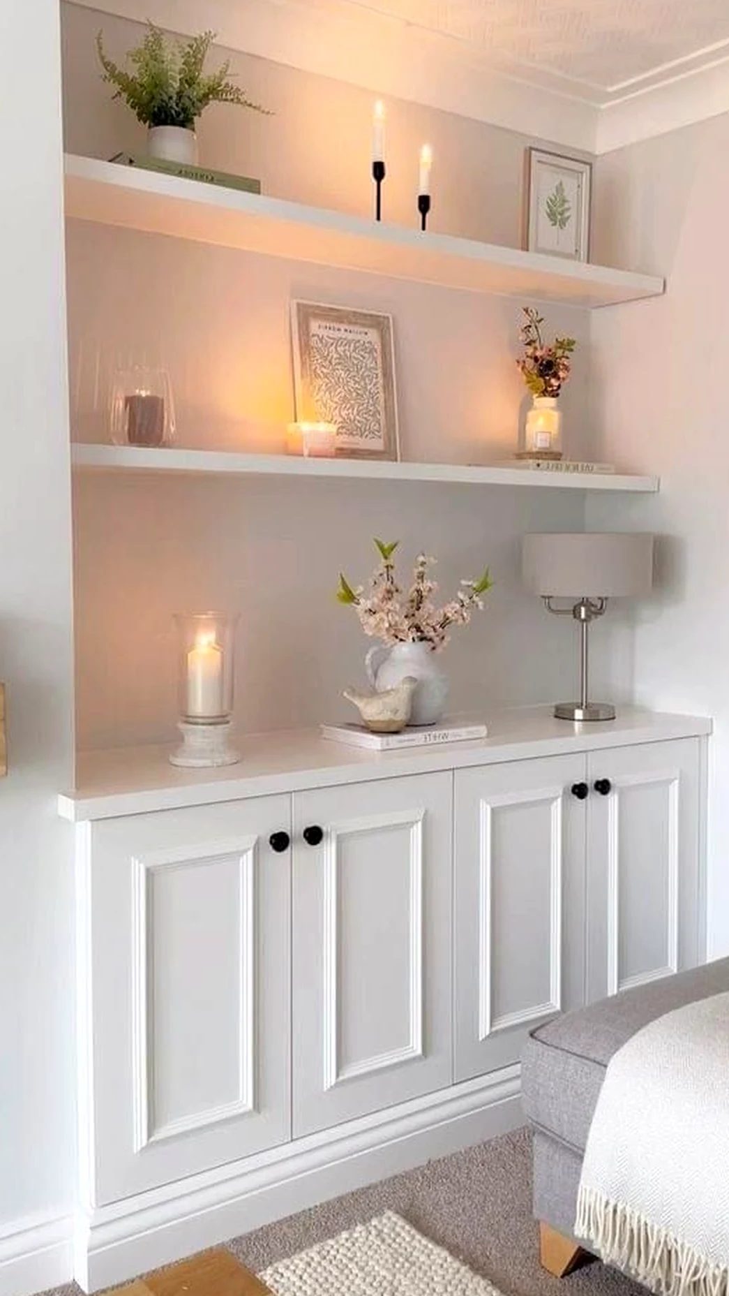 Fresh green entry brings a useful note of character, making the entry feel bright but not busy.