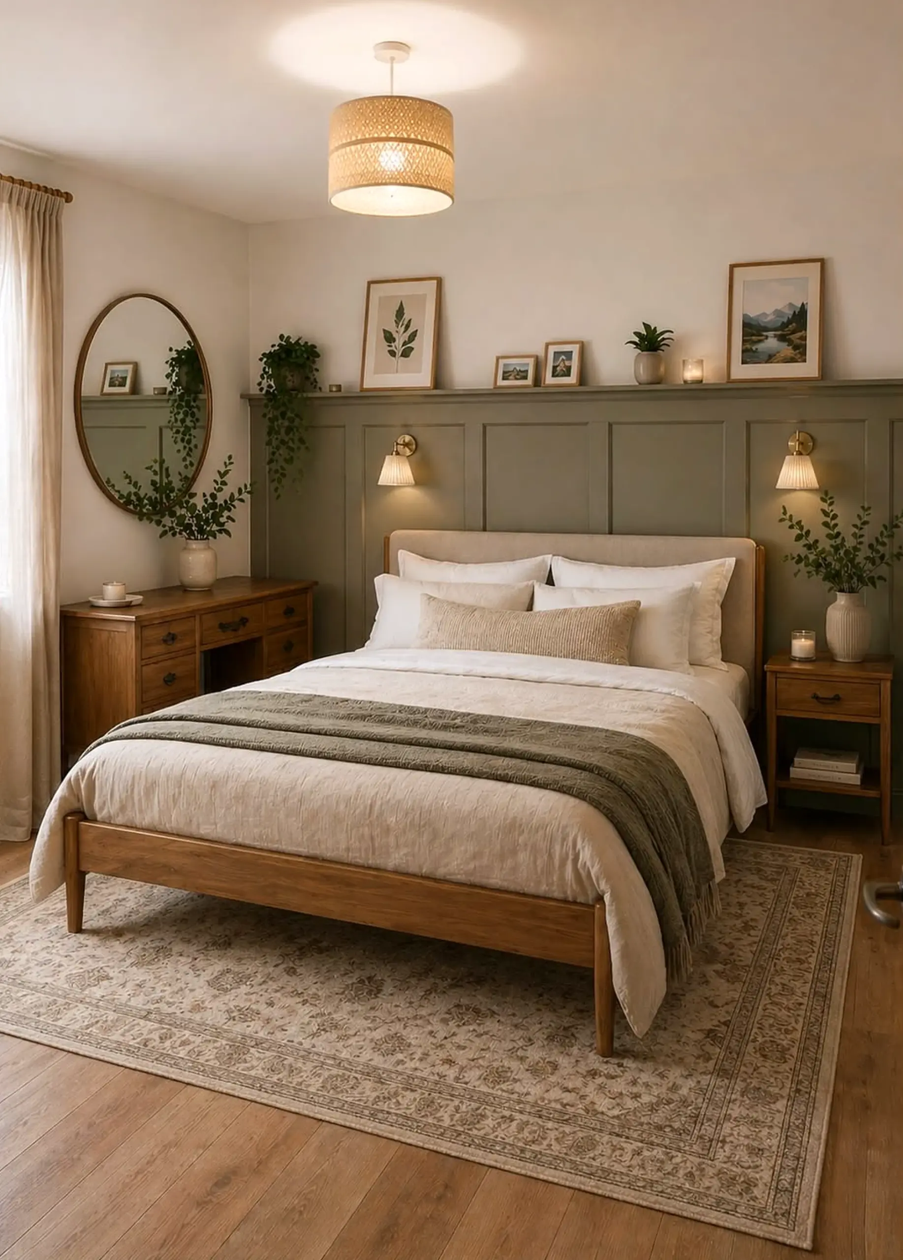 Earthy greenhouse corner adds order across the outdoor space, giving the decor a finish that feels fresh and intentional.
