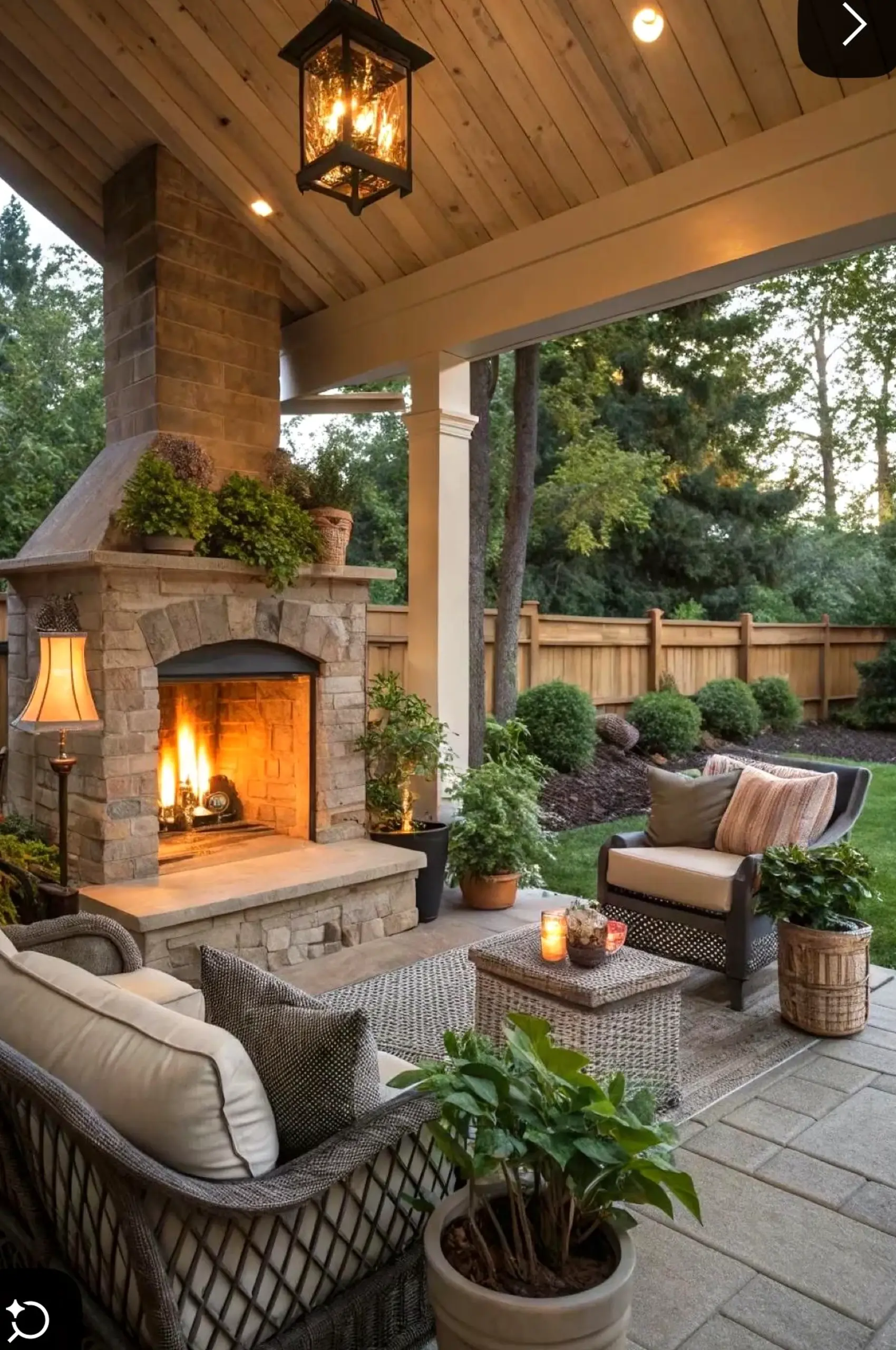 Bright colorful passage adds a clear layer of character, helping the sitting area feel open and lived-in.