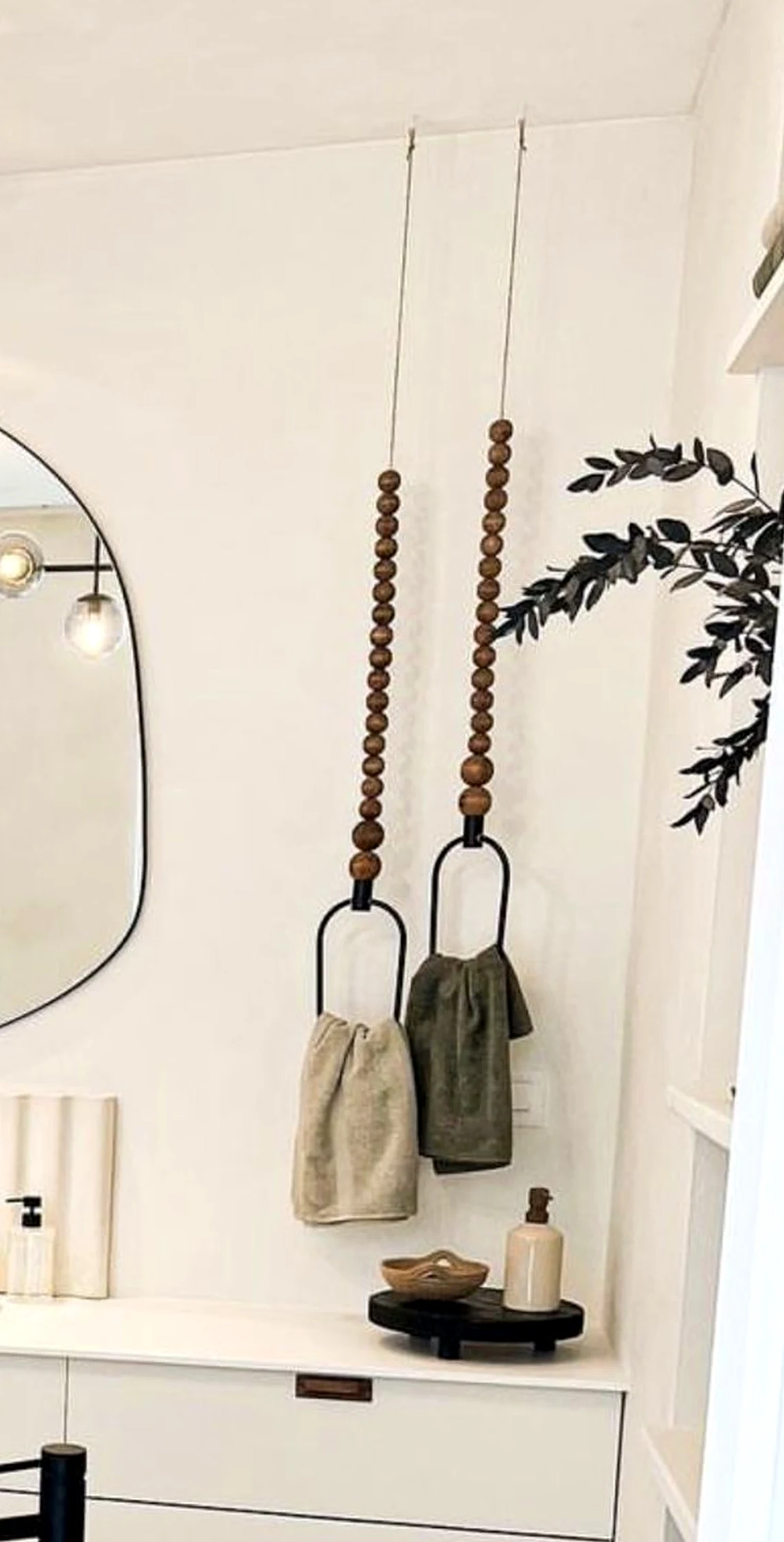 Elegant breakfast table adds a clear layer of character, helping the room feel warm without clutter.