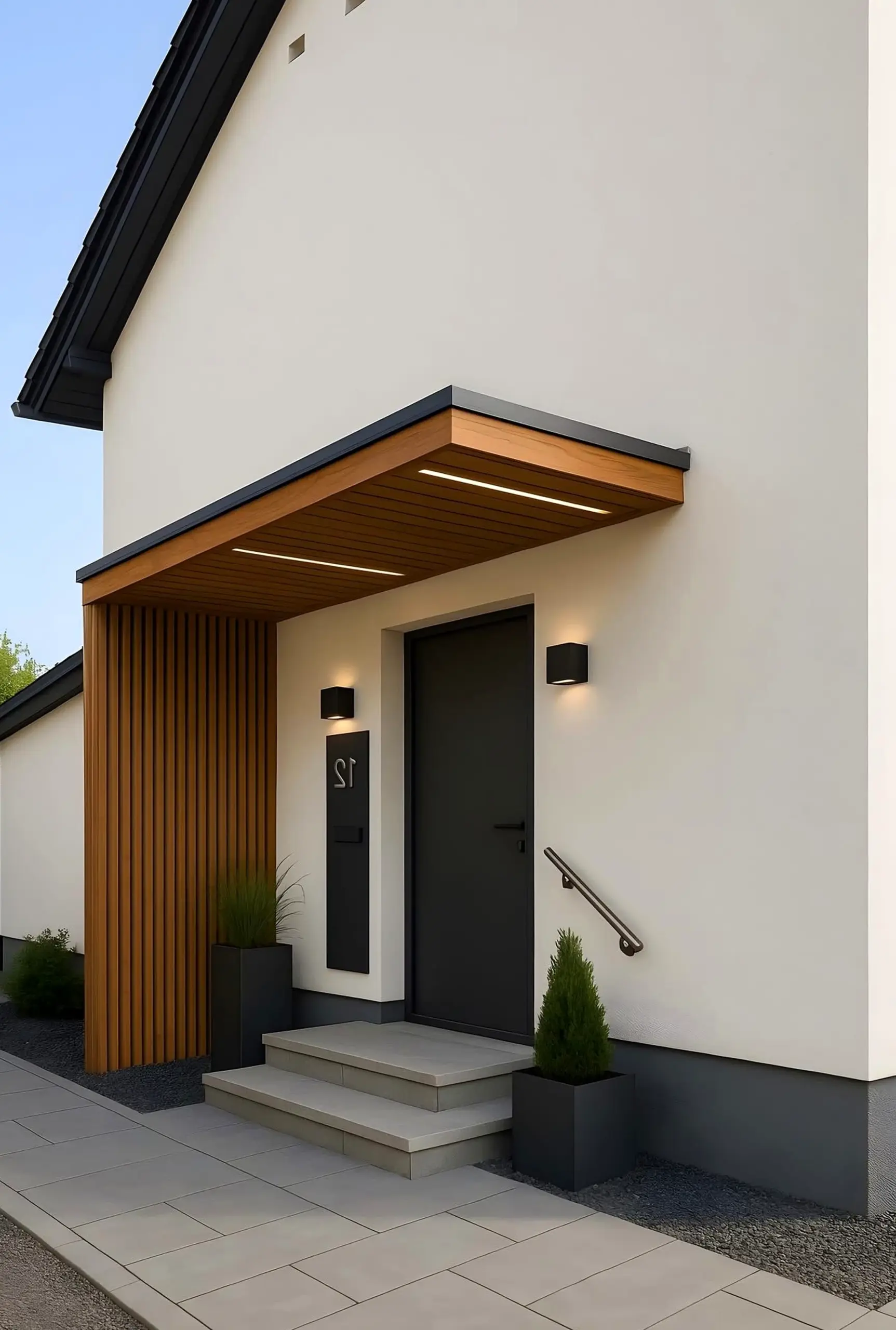 Subtle green entry brings a useful note of character, making the corner feel comfortable in daily use.