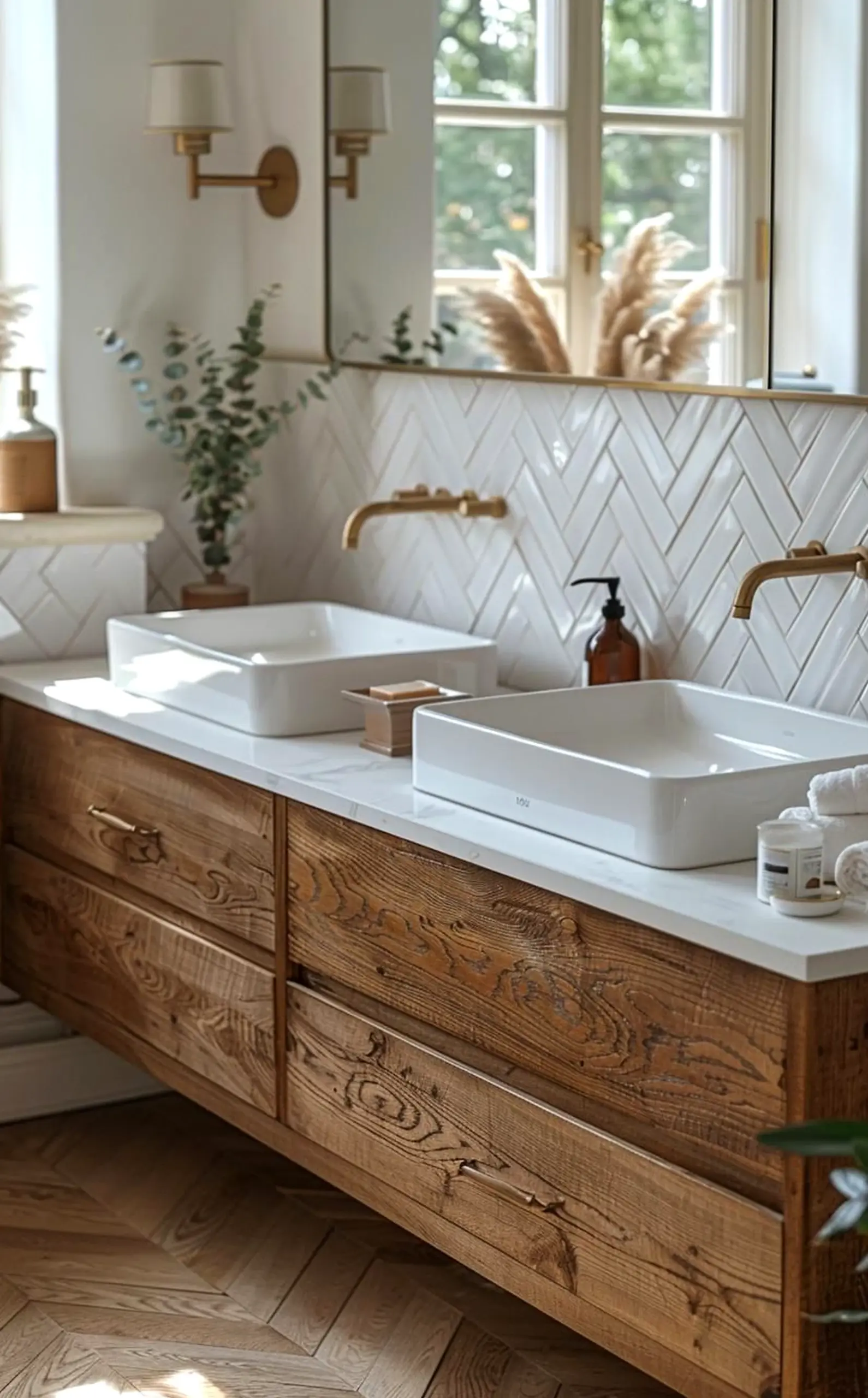 Relaxed poolside setting supports the table through detail, leaving the space feeling fresh and intentional.