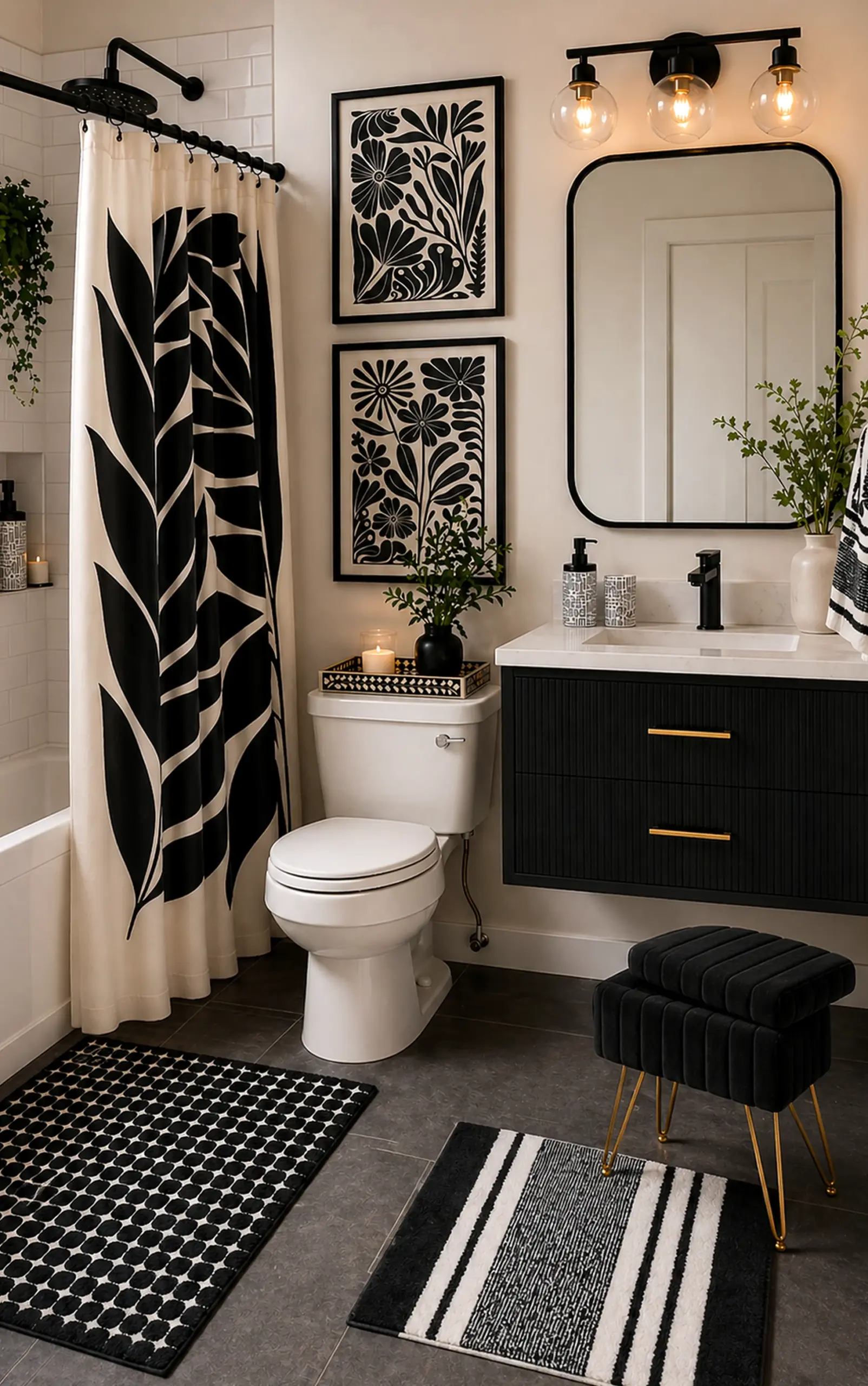 Refined sunlit room introduces light into the composition, keeping the atmosphere open and lived-in.