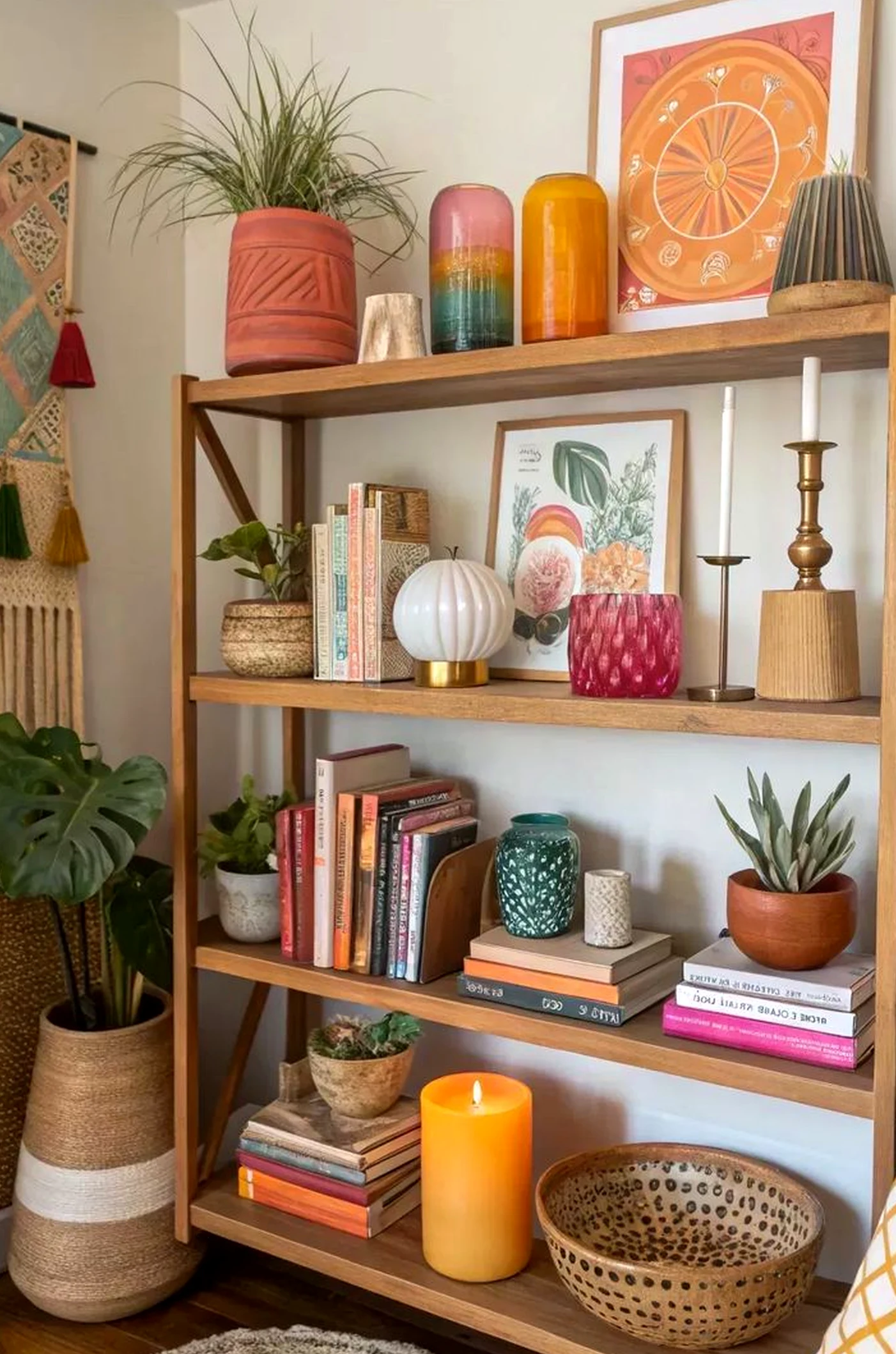 Textured sunlit room brings clarity to the composition, creating a mood that feels bright but not busy.