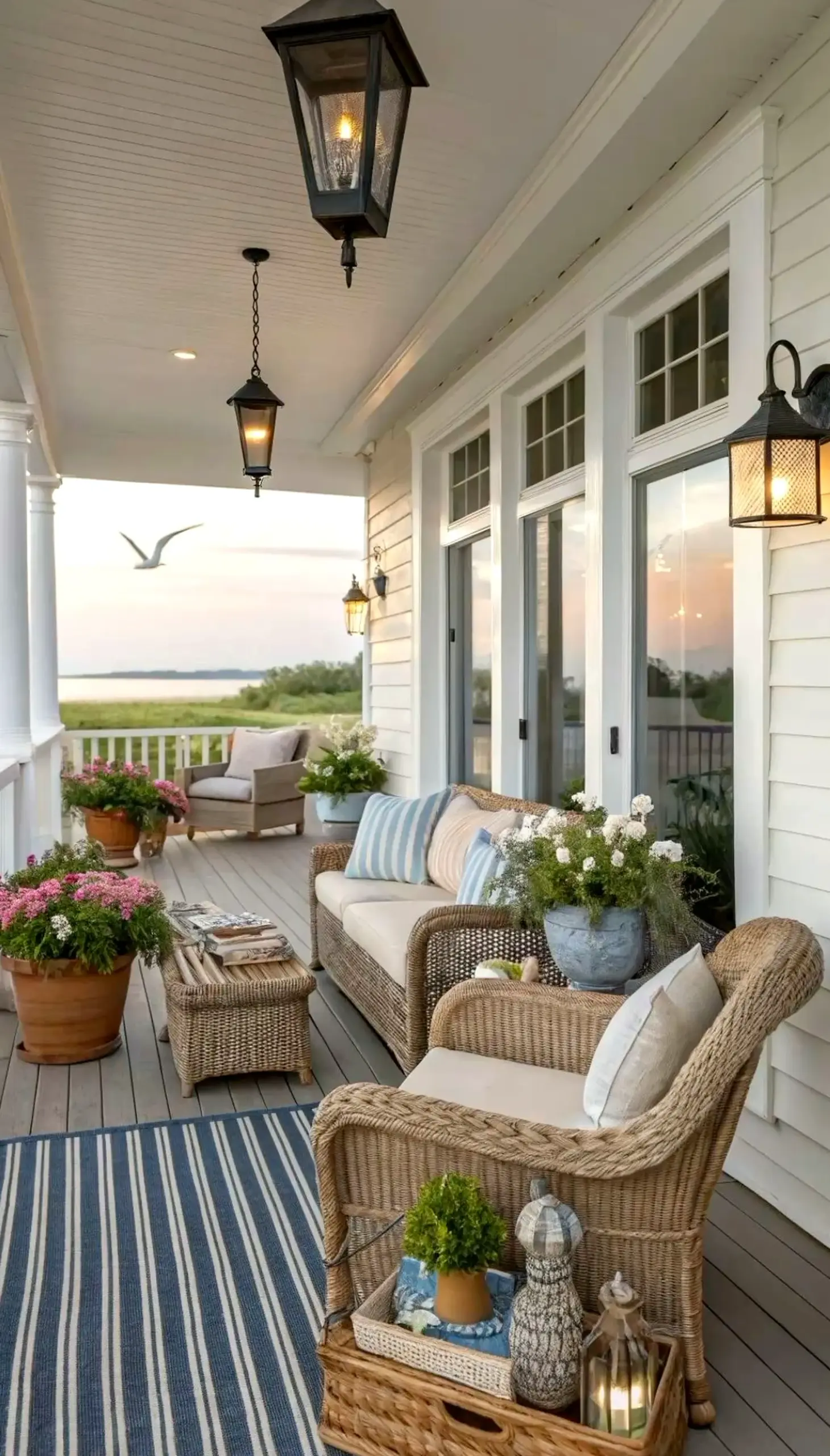 Bright arched doorway supports the table through detail, leaving the space feeling open and lived-in.