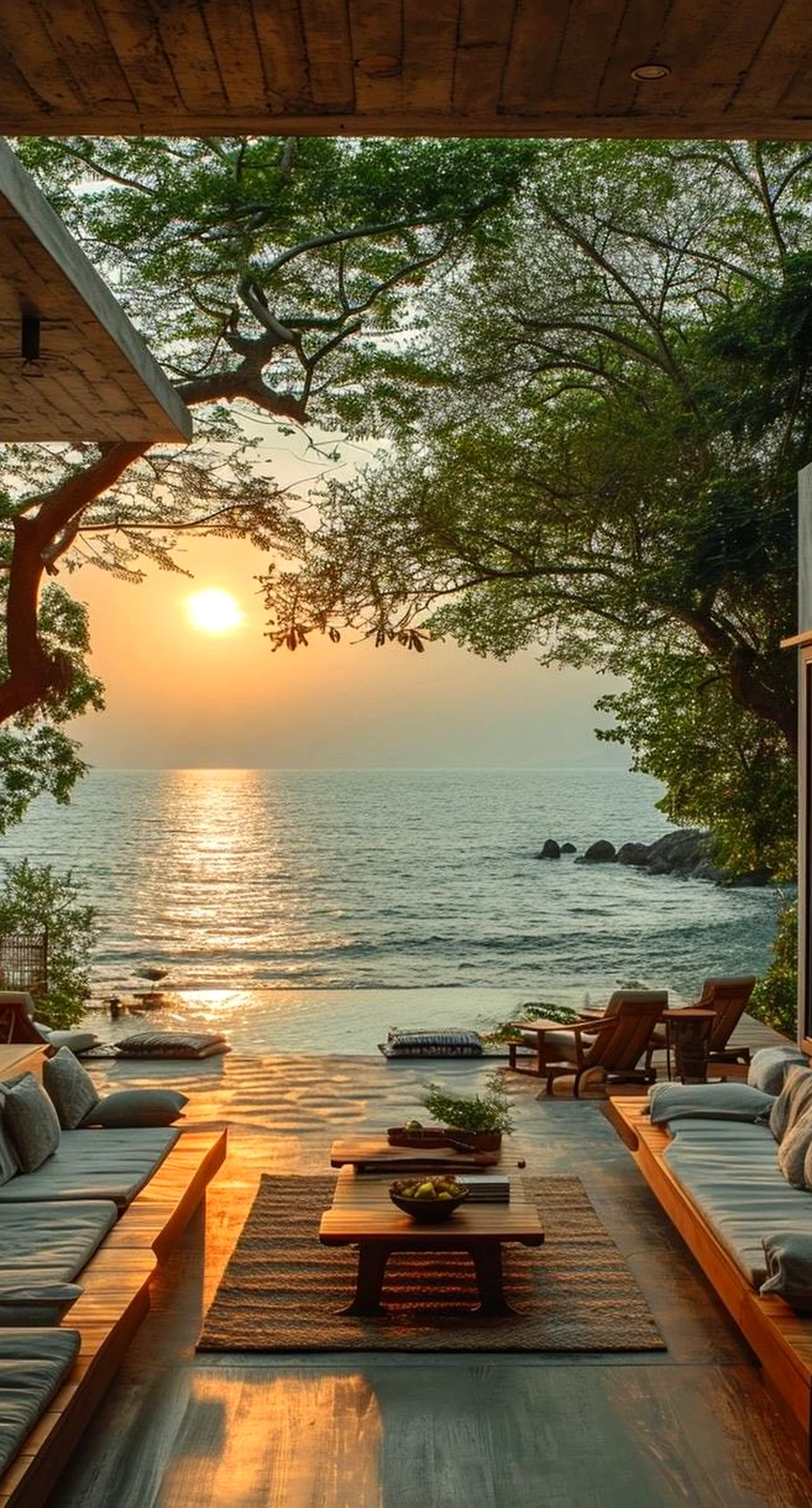 Graceful neutral bedroom adds depth across the outdoor space, giving the decor a finish that feels fresh and intentional.